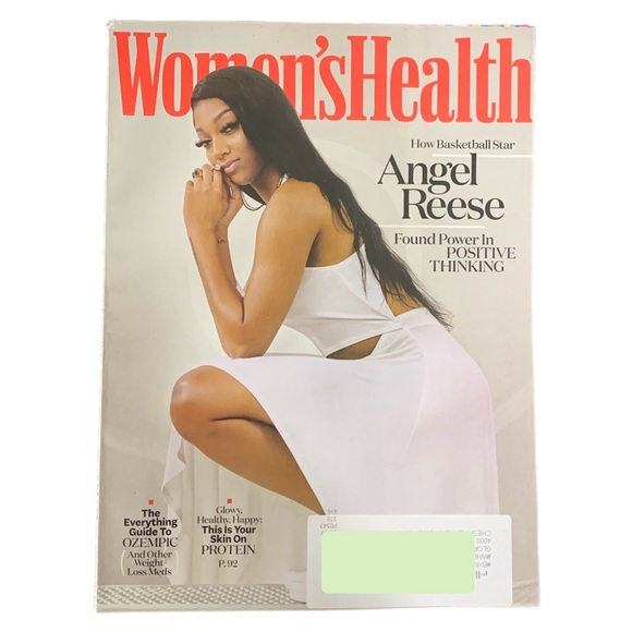 Womens Health Magazine March April 2024 Angel Reese Basketball Star Skin Care - Picture 1 of 5